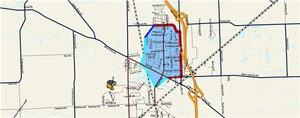 Milan Middle School Walk Zone